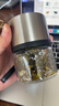 尚明（SAMADOYO）茶水分离耐热玻璃冲泡茶过滤随手杯随手杯户外便携旅行车载水杯 不锈钢中圈（带提绳）238ml 实拍图
