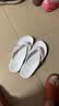 卡骆驰（CROCS）贝雅卡骆班人字拖鞋|205393 白/深蓝-126 40(250mm)  实拍图