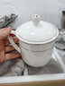 陶相惠 茶杯骨瓷办公杯会议杯陶瓷盖杯开会杯子商务办公水杯带盖10只装 实拍图
