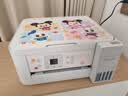 爱普生（EPSON）【6代新品】L4356墨仓式彩色无线AI学习打印机一体机家用/办公  L4266升级版(自动双面 液晶屏 白) 实拍图