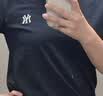 MLB短袖男女情侣同款T恤休闲运动纯色圆领短t26新3ATSB0163-50BKS-M 实拍图