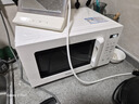 海尔（Haier）家用微波炉 20L小型快捷平板式微波炉 360°加热易清洁内胆智能菜单 一键解冻触控面板HW-E20Y2W 实拍图