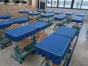 梓晨小学生桌布桌罩课桌套罩学校教室长方形学习桌专用蓝色桌套书桌垫 实拍图