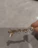 奇美拉（CHIMERA）2件发夹韩版猫眼石刘海一字夹边夹蝴蝶发饰发卡女中秋节礼物 实拍图
