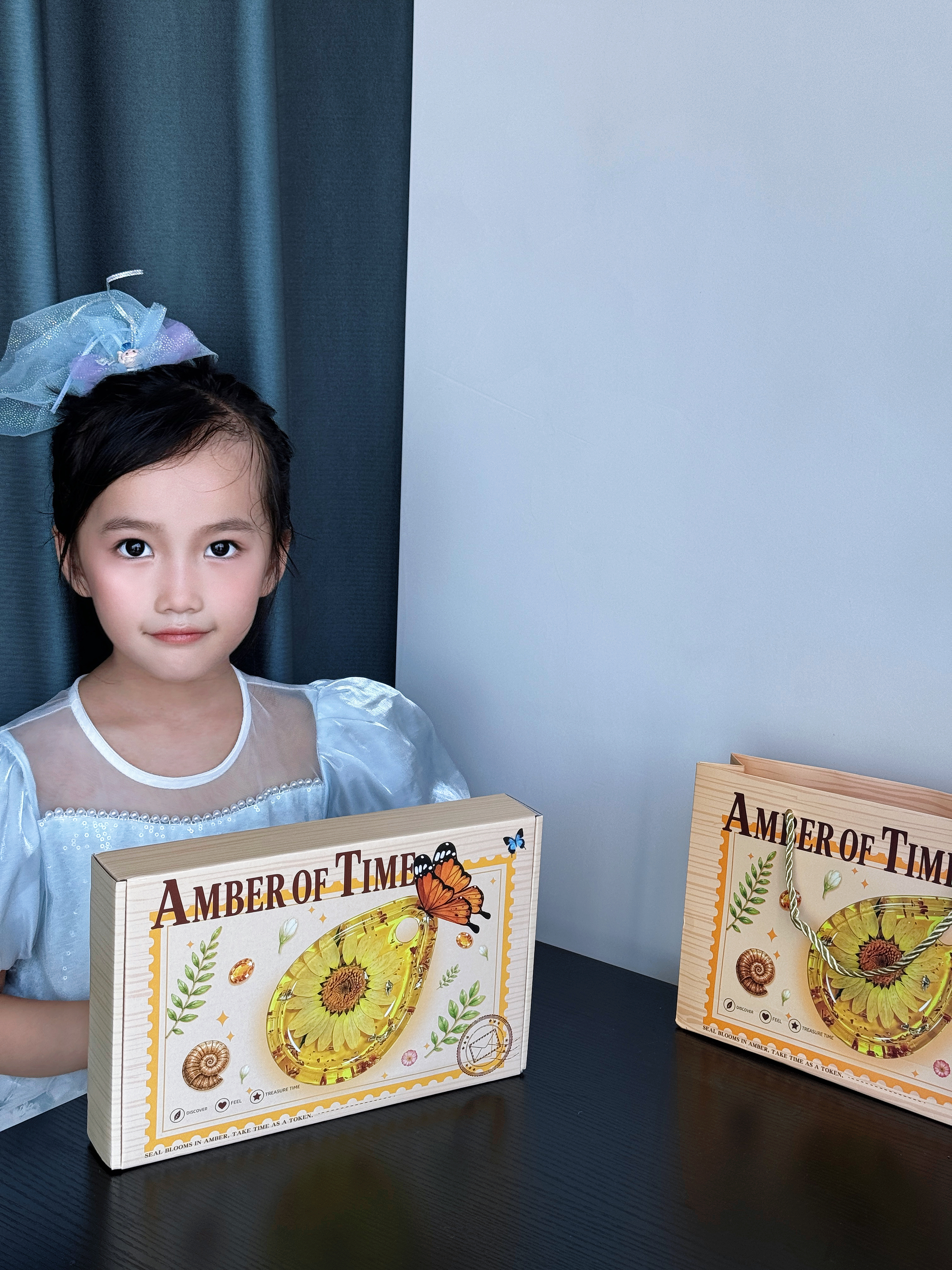 欣格儿童玩具女孩7-14岁小姑娘琥珀diy材料8-10手工制作生日礼物 实拍图
