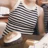 俞兆林条纹针织背心女显瘦短款内搭辣妹吊带外穿圆领无袖上衣春夏 晒单实拍图