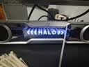 漫步者（EDIFIER）花再Halo SoundBar桌面蓝牙音箱炫彩深渊灯效音响游戏宿舍家用隐藏麦台式笔记本送男女友礼物 【影院级音质】破晓白 实拍图