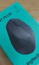 罗技（Logitech）M330 静音鼠标 无线鼠标 办公鼠标 右手鼠标 带无线微型接收器 黑色 实拍图