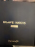 华为HUAWEI WATCH 5 46mm基础款深锖色不锈钢表壳苍穹黑首创X-TAP智感窗eSIM通话手表 实拍图