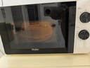 海尔（Haier）白巧不锈钢微波炉 0涂层360°转盘加热 旋转操作易洁耐用内胆 家用小型 老人适用 HW-M2003JW 实拍图