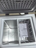 荣事达（Royalstar）小冰柜家用小型冷冻保鲜迷你冷藏商用卧式冷柜单用储母乳柜节能省电 128白色【可囤60斤肉 加厚发泡 强制冷】 实拍图