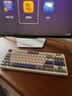 雷柏（Rapoo）V700DIY-87三模客制化无线机械键盘gasket结构7层填充消音全键热插拔电竞游戏办公电脑键盘 白灰蓝 实拍图