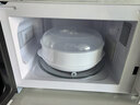 美的（Midea）变频小清新微波炉 液晶屏幕 磨砂面板 小型20L家用 匠心工艺一级能效（PM2002） 实拍图