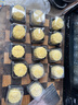 展艺50g中秋月饼吸塑盒（黑色）50只装 蛋黄酥雪媚娘带底托包装盒 实拍图