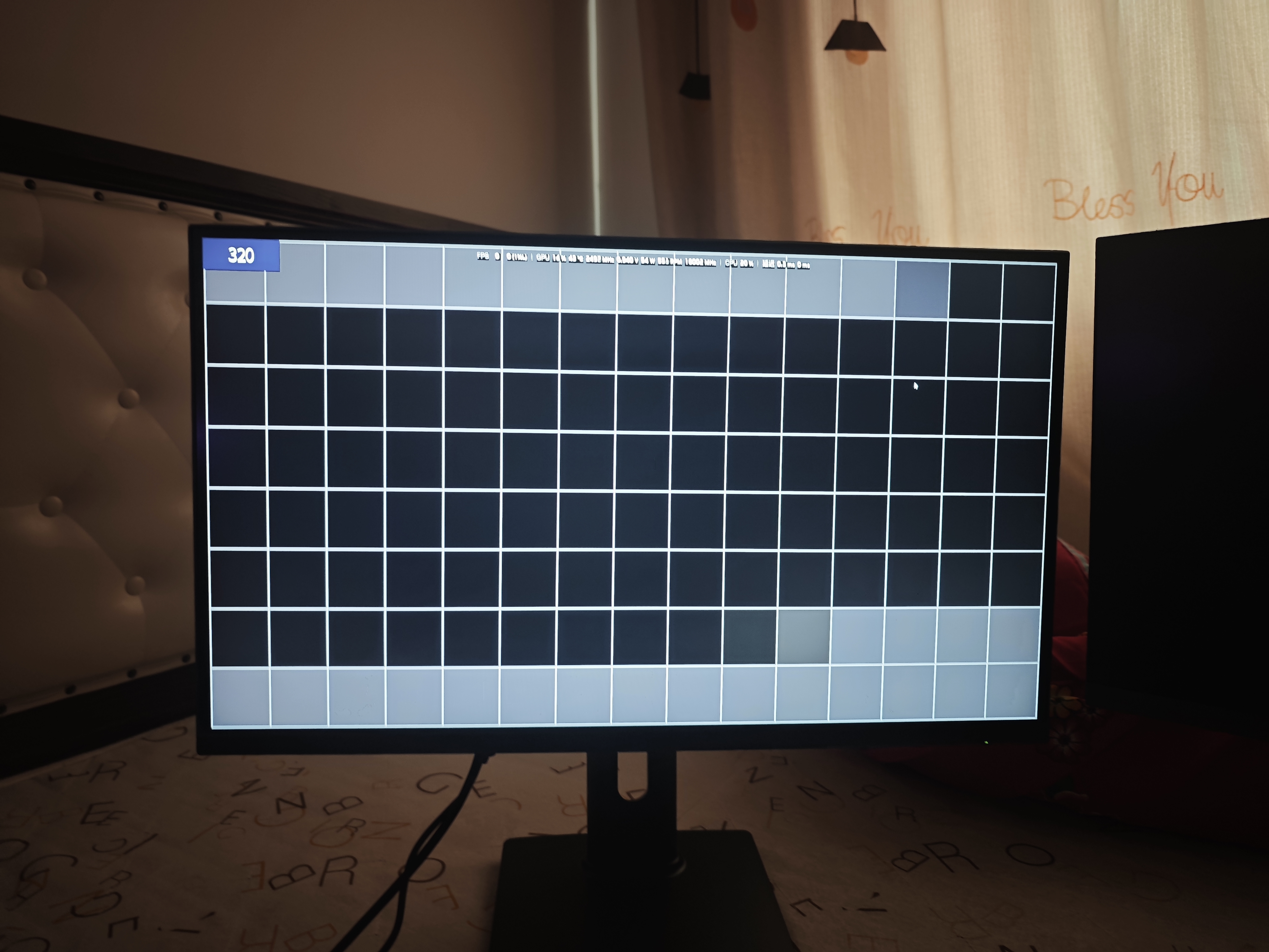 联想（Lenovo）来酷斗战者27英寸2K 320Hz超高刷1ms疾速响应HDR高亮450nit内置音箱斗战者游戏本配套显示器 N27QS 实拍图