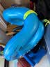 迪卡侬（DECATHLON）儿童游泳圈儿童游泳浮力装备游泳圈儿童3-6岁水上救生圈加厚浮圈 绿色 适用于18-30KG 实拍图