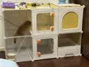 蔻丝猫笼子带厕所一体家用室内猫窝透明四季通用猫柜猫别墅猫屋自营 实拍图