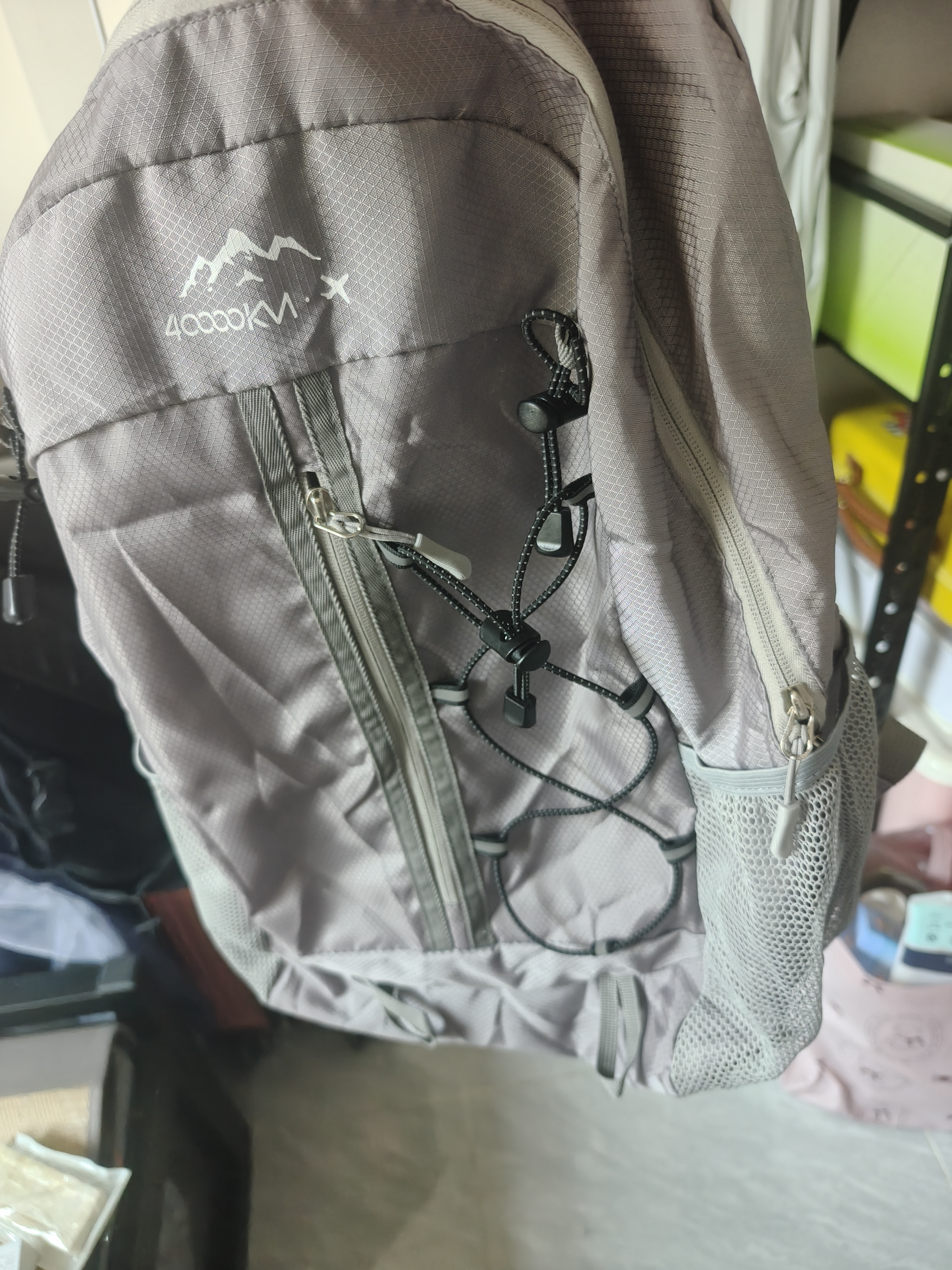 四万公里户外双肩包牛津布登山骑行徒步背包超轻多功能运动可折叠大容量包 实拍图