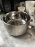licheers儿童不锈钢碗3-6-12岁儿童饭碗餐碗316不锈钢宝宝辅食碗儿童餐具 实拍图