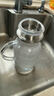青苹果凉水壶1.95L 高硼硅玻璃耐高温 茶水分离冷水壶 家用冷泡壶泡茶壶 实拍图