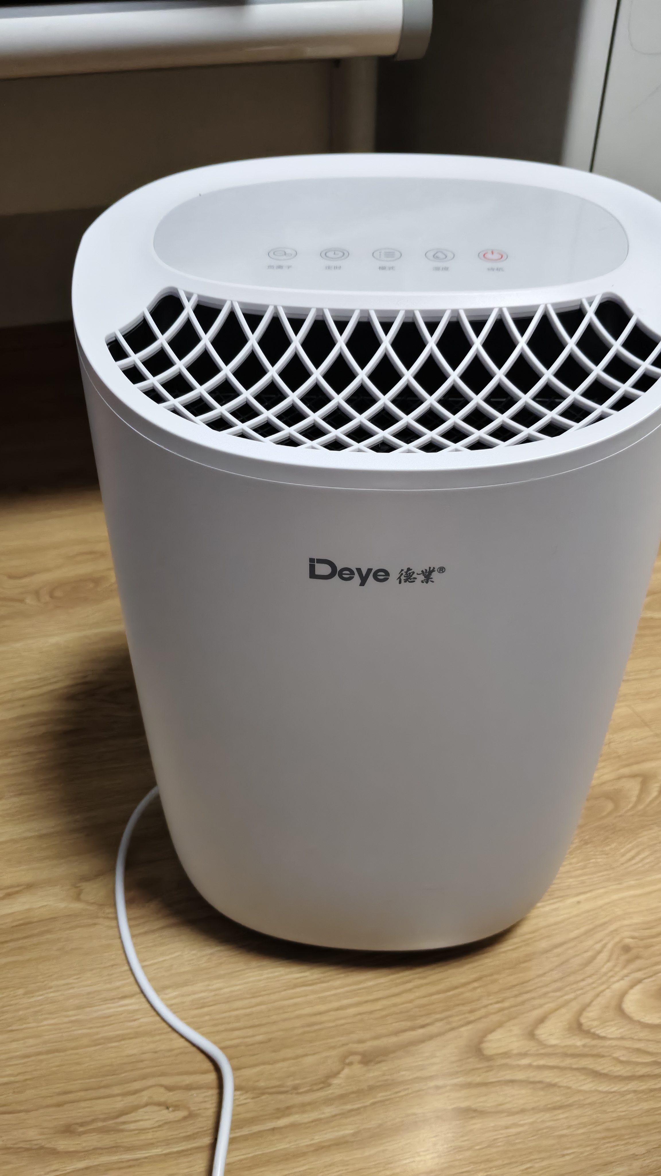 德业（Deye）除湿机/抽湿机 除湿量12升/天 家用轻音地下室干衣机除湿器 母婴养宠银离子抗菌DYD-B12A3 实拍图