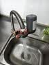 美的（Midea）净水器水龙头过滤器家用自来水滤水器直饮前置过滤器厨房卫生间通用除水垢除余氯双出水可清洗滤芯 一机七芯【五年免换芯】 实拍图