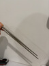 双枪纯钛筷子家用高档抗菌防霉耐高温钛合金可进洗碗机 高端筷送礼 实拍图