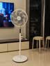 美的（Midea）【飓风节能】七叶柔风立式电风扇/家用轻音落地扇/台式小型风扇/大风力遥控定时摇头风扇 SAH35BSJ 实拍图