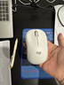 罗技（Logitech）M240 无线鼠标 蓝牙鼠标 办公鼠标 简约便携 白色 实拍图