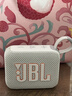 JBL GO4 音乐金砖四代 蓝牙音箱 户外便携音箱 电脑音响 iphone17pro适用 送朋友礼物小音箱 月光白 实拍图