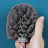梦庭马桶刷子洁厕刷洗厕所刷子清洁刷壁挂 灰色 实拍图