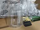 CLITON手冲咖啡壶套装外调手摇磨豆机手磨咖啡机手冲壶滤杯收纳木架9件 实拍图