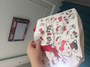心动购物季学生可爱凯缇画包帆布包学生绘画出行可爱草莓小熊超萌凯缇猫便携小包收纳方便手提 帆布袋【红飘带】KT猫 实拍图