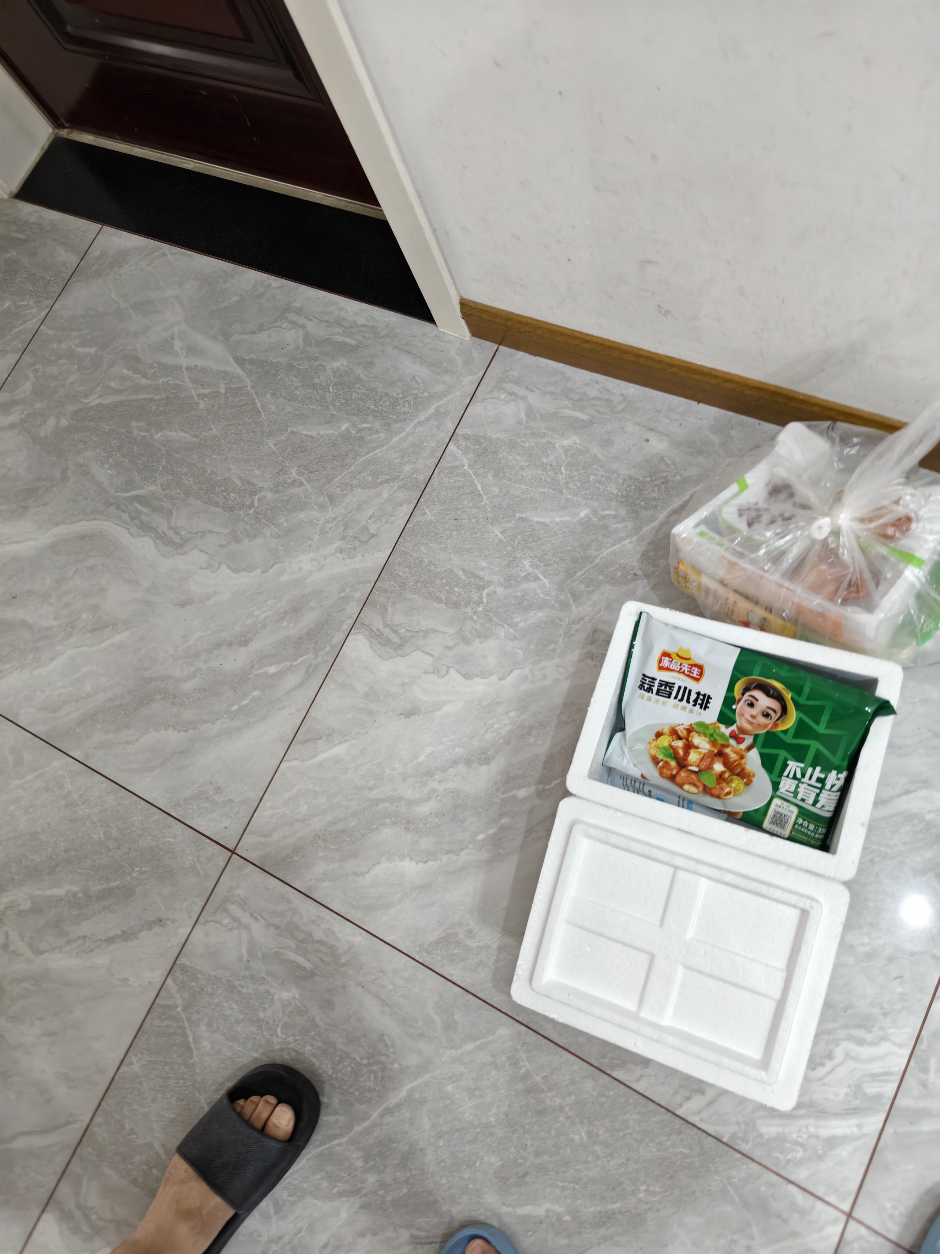 冻品先生 安井 蒜香小排 350g 1包 腌制猪肉猪肋骨方便菜 半成品快手菜 实拍图