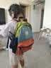 SHUKIKU儿童书包幼儿园一年级书包小学生背包男女生户外旅游双肩包橙红M 实拍图