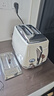 德龙（Delonghi）面包机 复古家用小型吐司机烤面包片 加热解冻三明治早餐多士炉 CTO2003.VBG奶油白七夕情人节礼物 实拍图