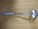 onlycook304不锈钢汤勺漏勺长柄勺子漏勺厨房加长盛汤专用勺子火锅勺-漏勺 实拍图