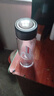 【京东物流配送】高硼硅双层玻璃杯大容量泡茶杯水杯子茶水分离杯 【双层加厚】茶杯350ml1只 实拍图