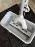佳帮手 胶棉搓洗拖把桶水桶加厚大口径长方形家用清洁桶 可手提拖把桶 【免邮】搓洗拖把桶*灰色37.5cm 8L 1个 实拍图