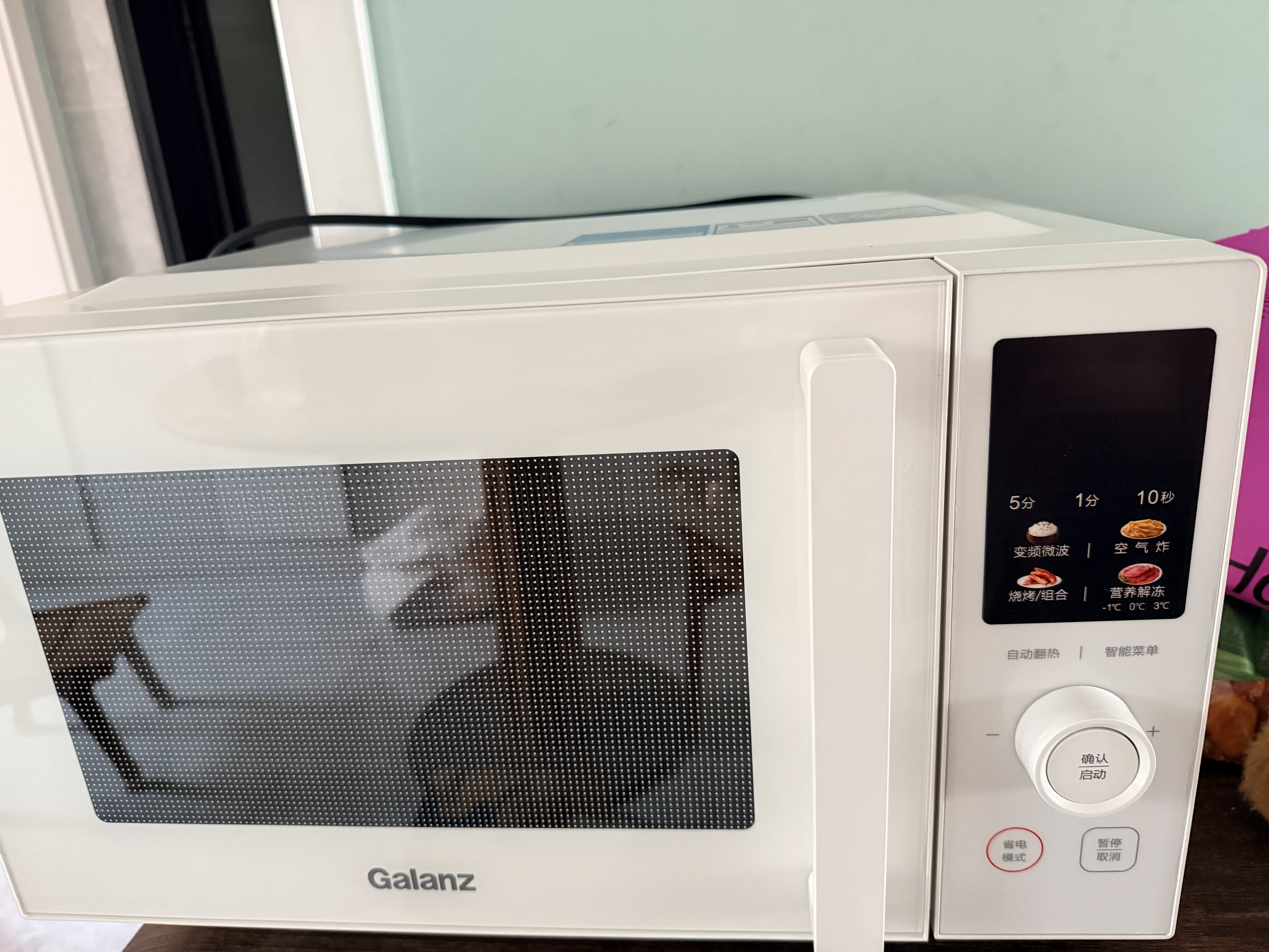 格兰仕（Galanz）微烤炸一体机25升900瓦变频一级能效平板不锈钢内胆微烤炸三合一XRA小森林Pro 实拍图