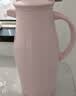 JEKO&JEKO保温壶家用热水瓶暖水壶宿舍大容量开水瓶玻璃内胆 1.6L浅粉色 实拍图