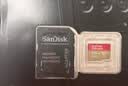 闪迪（SanDisk）256GB TF(MicroSD)内存卡4K极速金卡A2 V30 U3兼容大疆Pocket3/4P/Action 6运动相机/无人机存储卡 实拍图