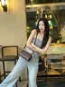 viney斜挎包包女包牛皮枕头包轻奢腋下包生日礼物高级感送女友老婆 【咖色】高档洋气腋下包 时尚百搭休闲小众圆筒包 实拍图