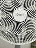 美的（Midea）【飓风节能】七叶柔风立式电风扇/家用轻音落地扇/台式小型风扇/大风力遥控定时摇头风扇 SAH35BSJ 实拍图
