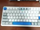 雷柏（Rapoo）V700DIY-98升级款 三模客制化无线机械键盘gasket结构7层填充消音全键热插拔键盘 白灰蓝(弹白轴) 实拍图