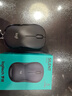 罗技（Logitech）M220 轻音鼠标 无线鼠标 办公鼠标 对称鼠标 带无线微型接收器 灰黑色 实拍图