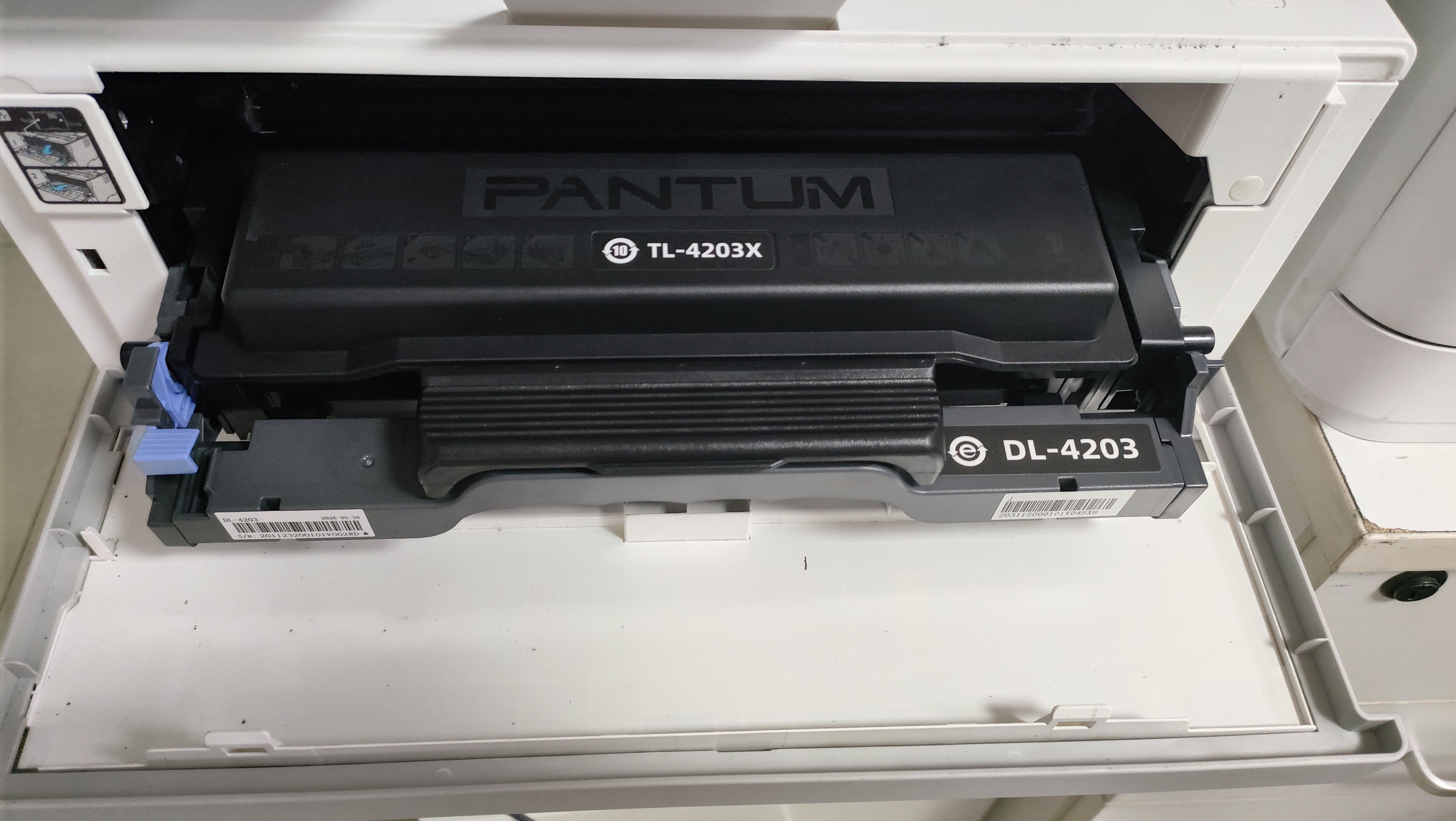 奔图（PANTUM）TL-4203X 奔图打印机原装粉盒  硒鼓 适用BM4203DW/4243/4303ADW/D1/D1pro/max打印机墨盒 墨粉 6000页高容版 实拍图