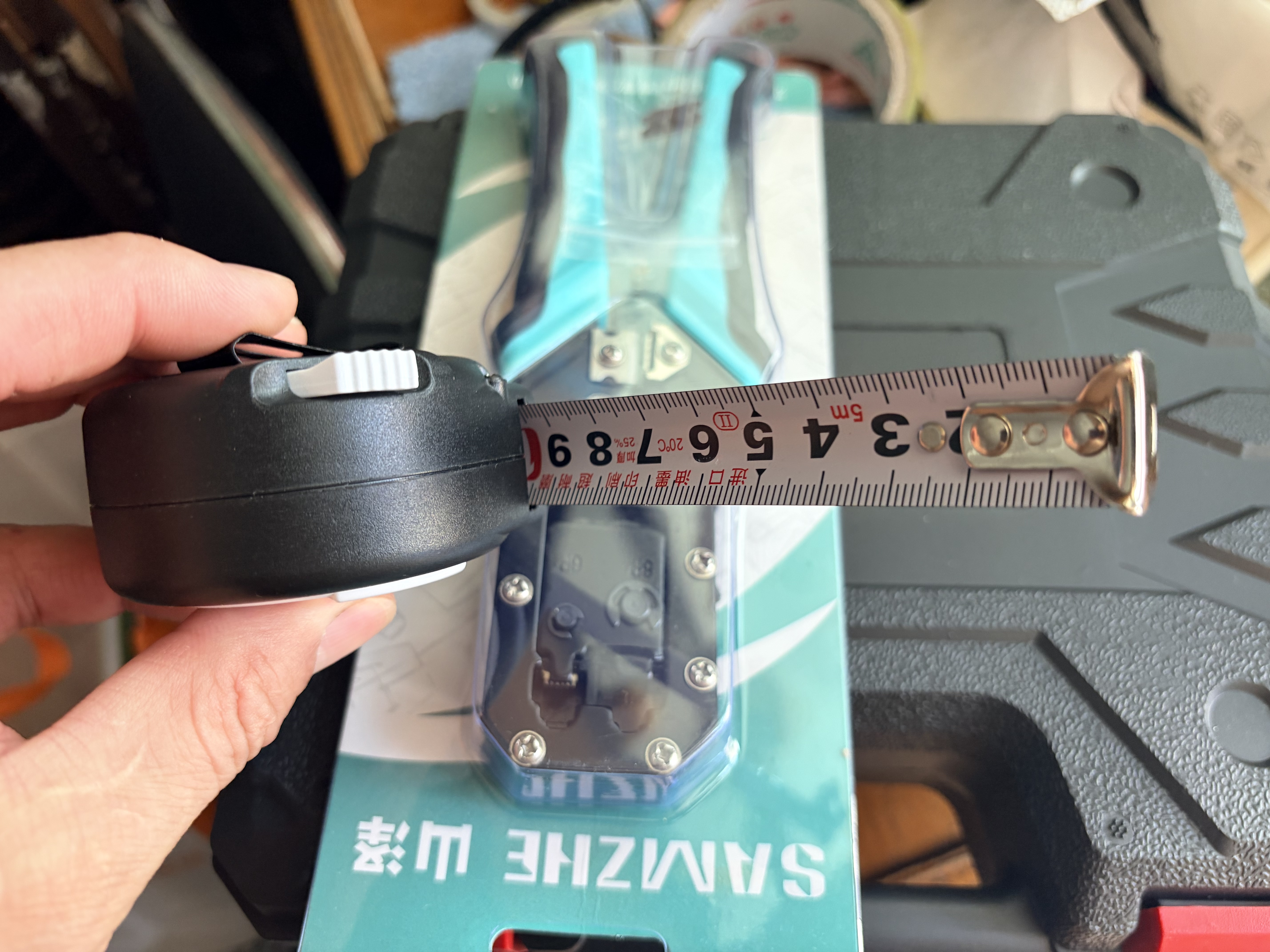 山泽网线钳网络电话水晶头压线钳6P/8P家用省力棘轮剥线钳工具SZ-2068 实拍图