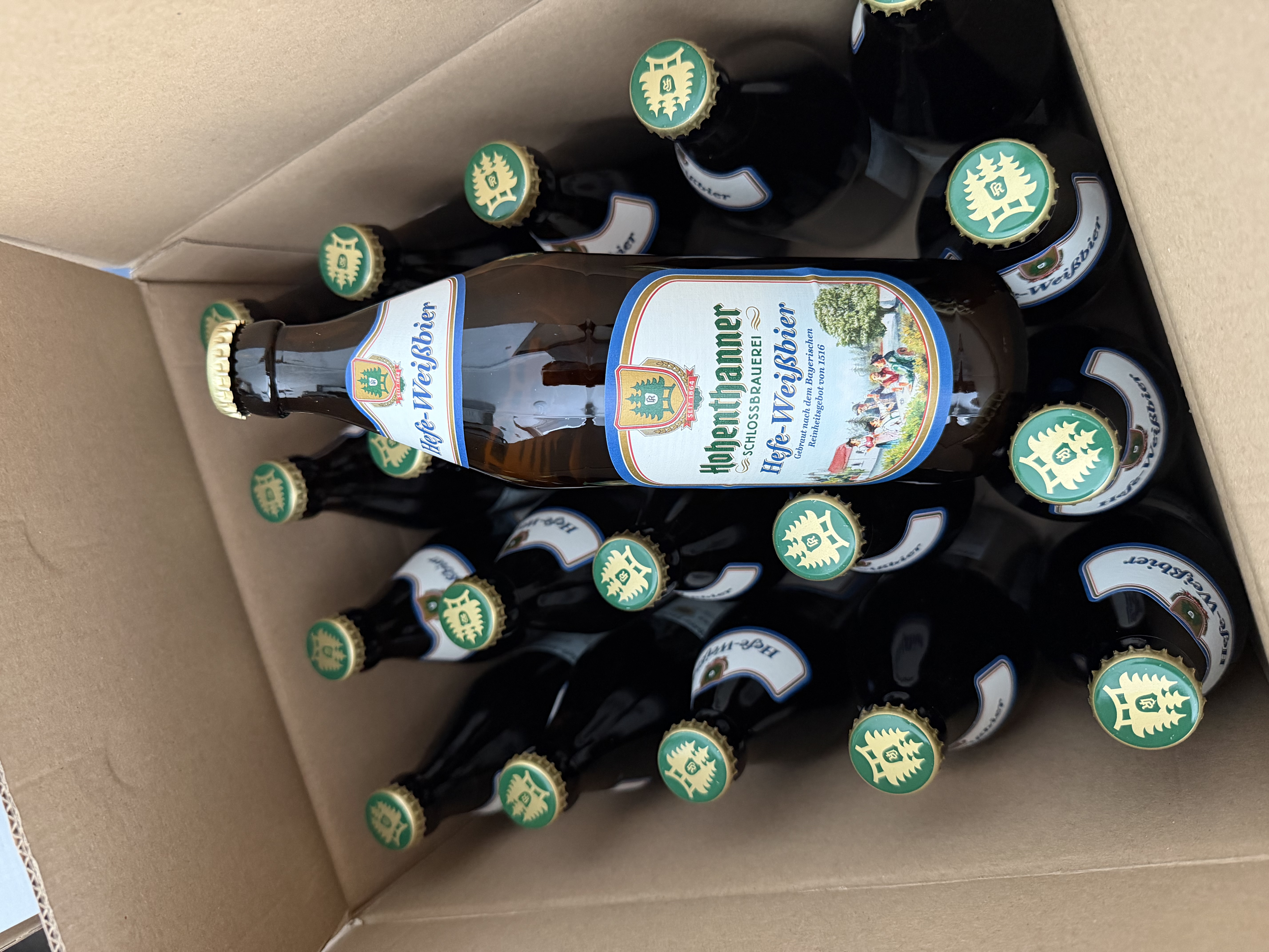 豪尔特德国原装进口小麦白啤酒巴伐利亚精酿零糖高档500ml 豪尔特小麦白 500mL 20瓶 整箱 实拍图