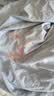 富安娜家纺全棉四件套60S贡缎高支高密素绣床品套件双人加大230*229cm蓝家居馆 实拍图